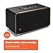 JBL Authentics 500 - Retro Style Home Speaker with Bluetooth, Voice Control, and Dolby Atmos, Multi Room Playback, Built in Alexa and Google Assistant, Automatic self tuning