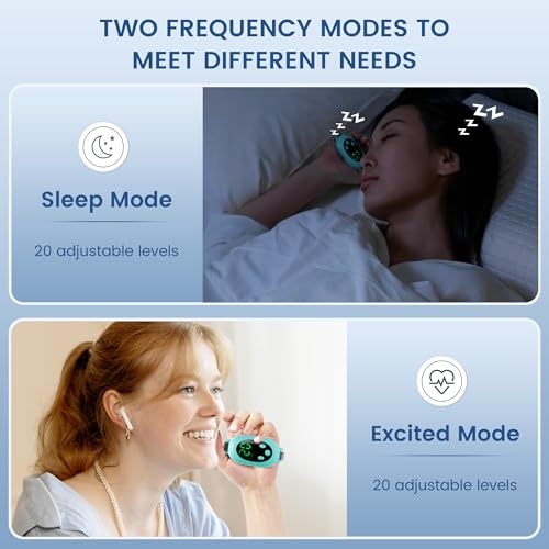 Sleep Aid Device, BOYUNSHI Calm Palm Device with Velcro Adjustable Strap, Portable USB Charging Microcurrent Holding Sleep Instrument for Adults Relieve Anxiety and Stress - Image 5