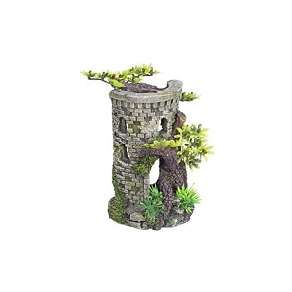 Nobby torre con bonsai ornamenti per acquario, 9 x 10 x 15 cm