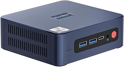Beelink SEI Mini PC with Intel Core i5-1035G7(Up to 3.7GHz 4C/8T, 16GB DDR4, 1TB NVMe M.2 SSD, Triple Display 4K@60Hz Output, Wi-Fi 6, Bluetooth 5.2 W-11 Mini Desktop Computer