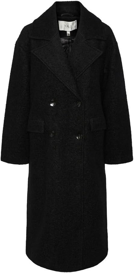 YAS Women’s Mila Ls Wool Mix Coat S. Noos