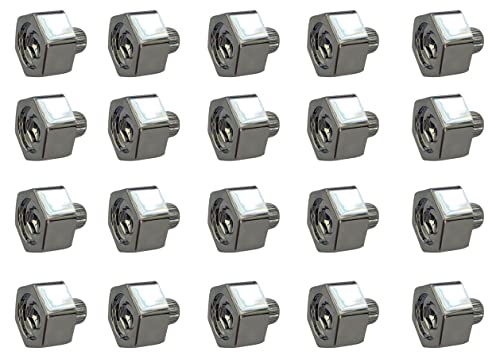 20PCS Automobile Wheel Decorative Rivets/Bolts Chrome for KMC XD Series XD811 Rockstar II