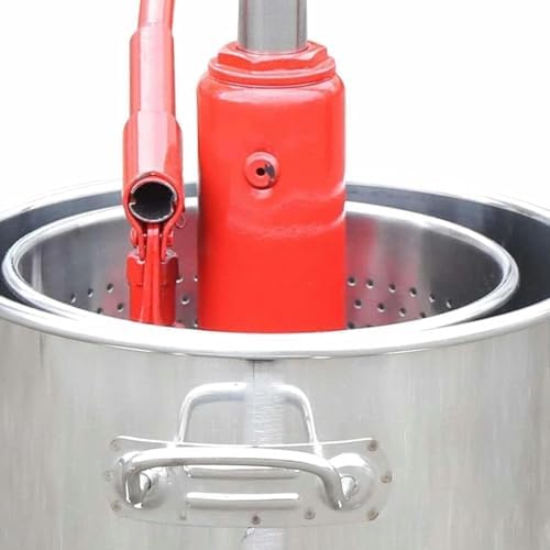 36L Fruit Wine Press & Manual Juice Maker – Grape Crusher for Wine Making, Heavy-Duty Fruit Squeezer, Ideal for Home Brewing & Fresh Juice Extraction