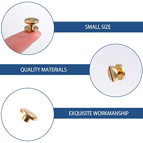 POPETPOP Conjuntos 40 Spikes Rebites Do Punk Pregos de Metal Bala Spikes Studs para Bolsas Cintos Le