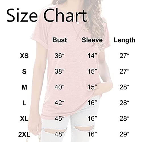 Ayreus Womens Short Sleeve Shirts Crewneck Casual T Shirts Workout Tops Loose Fit Raglan Summer Tshirts Tees,1Red,X-Large #TOP4