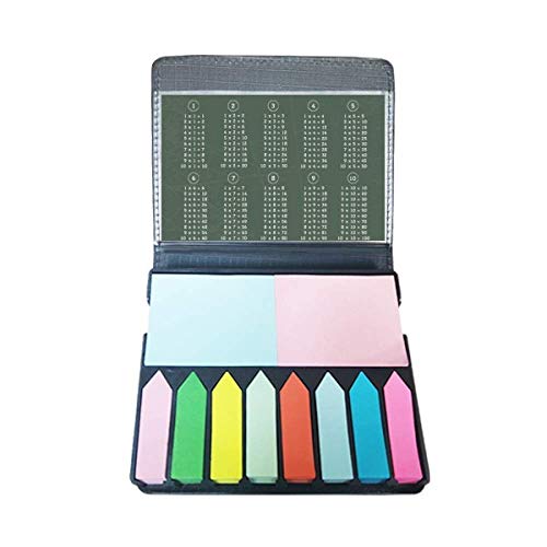 Table de multiplication autocollante colorée pour bureau enfant