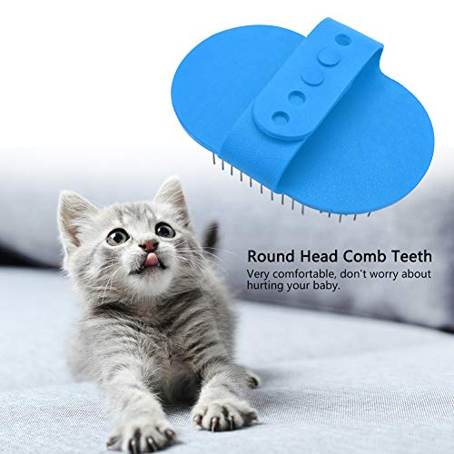 Oumefar Spazzola da Bagno Rotonda in Silicone per