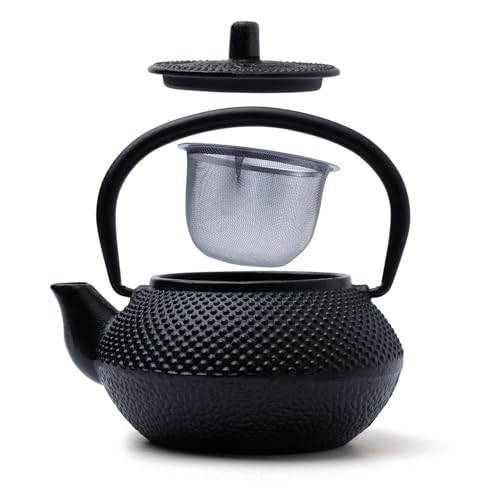 Image of Mayukh Tea - Authentic Premium Cast Iron Teapot - Elegant, Durable & Perfect for Tea Brewing - 300ml Capacity