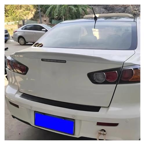 Ailerons de coffre arrière ABS rouge Lancer EX Evo 2008 à 2016 - 3