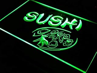 ADVPRO Japanese Cuisine Sushi Food LED Neon Sign Green 16 x 12 Inches st4s43-s008-g