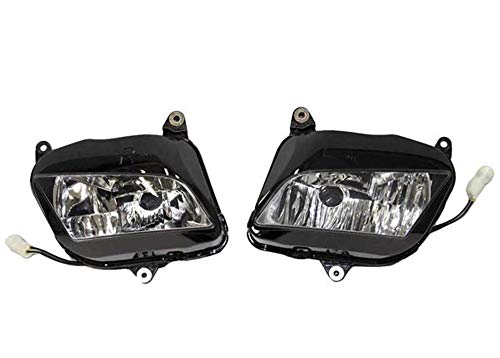 Sportbike Headlights SHL-1187-5 Black Motorcycle Headlight