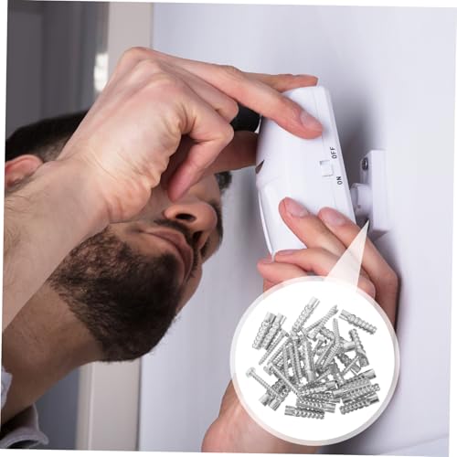 Veemoon DIY Pro-Grade 20pcs Drywall Anchor Kit Lag Shield Anchors Screws for Concrete Drywall Projects - Image 7