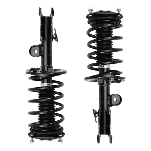 Image of PHILTOP Front Struts Assembly for 2010-2015 Prius, 172688 /172689 Complete Struts and Shocks Absorber Assembly,Quick Suspension Loaded Struts with Coil Spring