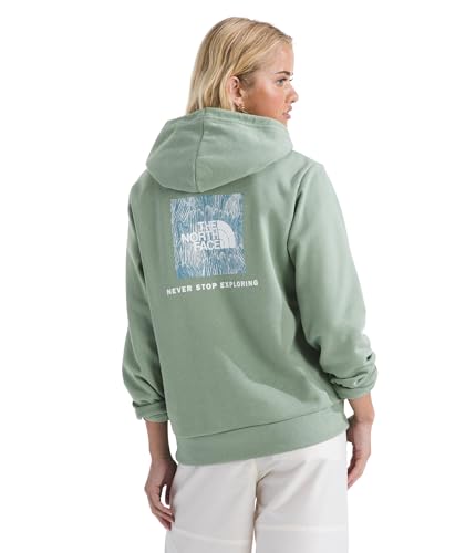 THE NORTH FACE Women's Evolution Box NSE Fill Graphic Hoodie | 2 Piece Hood With Adjustable Drawcord