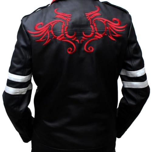 New Alex Mercer Prototype Jacket Faux Leather Jacket With Dragon2