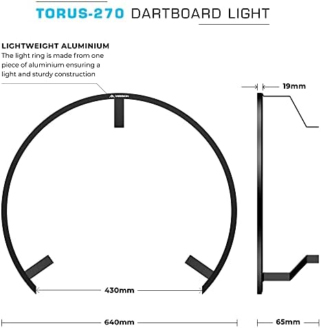 Mission Torus 270 LED Dart Lighting