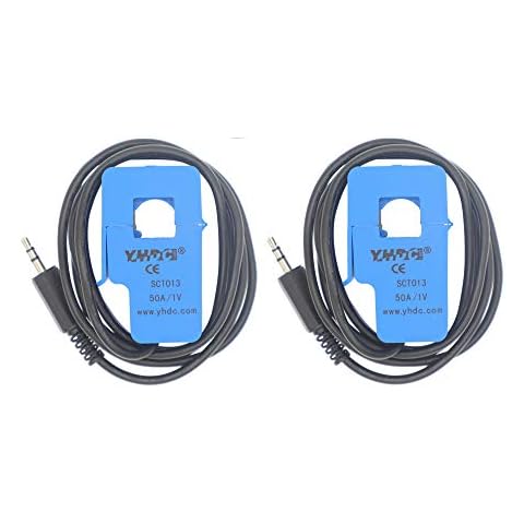 2PCS SCT013-050 50A 1V Non-invasive Split Core Current Transformer Sensor Cover