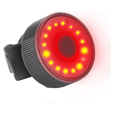 Bicycle Lights USB Rechargeable Bike Lights - Rear Cycle Lights 3 Modes, Waterproof Taillights for Cycling Helmet Safety Warning LED Mountain Tail Lamp Cover
