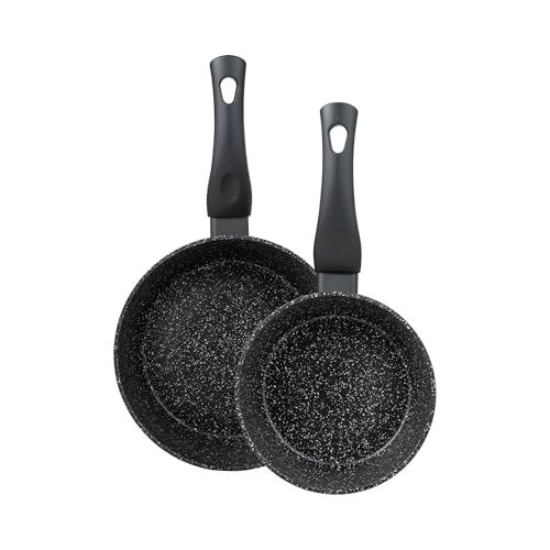 Juego de 2 Cazos Ø16cm + Ø20cm en aluminio forjado Ibon San Ignacio