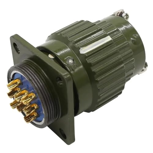 Conector circular Y2M macho hembra para cableado fijo en paneles eléctricos