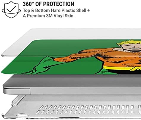 Skinit Case + Skin Compatible with MacBook Air 13in M1 (2021) - Officially Licensed Warner Bros Aquaman Portrait Design