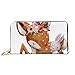 Produktbild JHGFG Mode Handtasche Reißverschluss Brieftasche Niedliche kleine Hase Hirsch Telefon Clutch Geldbörse Abendkupplung Blockieren Leder Brieftasche Multi Card Organizer