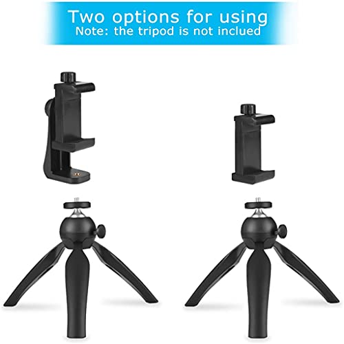 GLASSNOBLE Telefoon Statief Mount Adapter Smartphone Afstandsbediening Houder Clip Roteert Verticale Horizontale… - Image 7