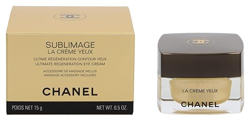 CHANEL Sublimage La Creme Yeux Ultimate Regeneration Crema de Ojos, 0.5 Oz