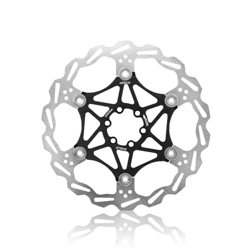 Bikes Brake Disc, 160 180 203mm Mountain Bikes Type Floating Brake Disc Bikes Brake Pad Cycling Accessory for Different Bikes (203mm)