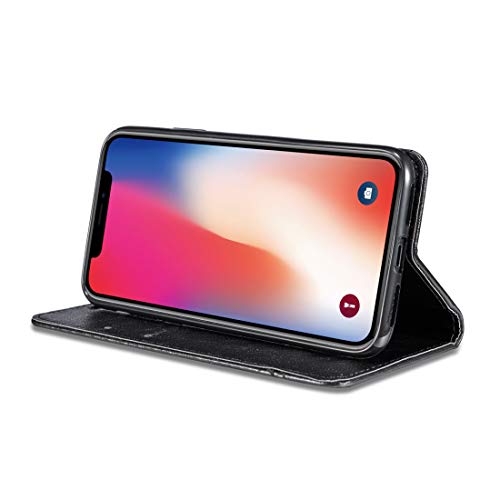 Étui en cuir pour iPhone XR pour ranger vos cartes et éviter les chutes