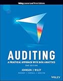 Auditing: A Practical Approach with Data Analytics (Wiley Loose-leaf Print)