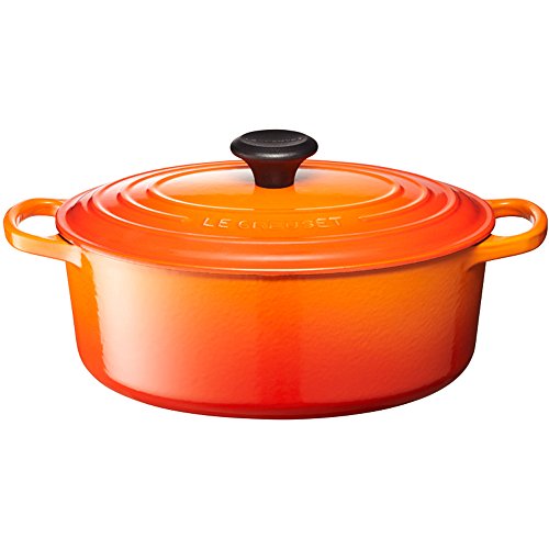 Le Creuset ル・クルーゼ シグニチャー ココット・オーバル 27cm オレンジ
