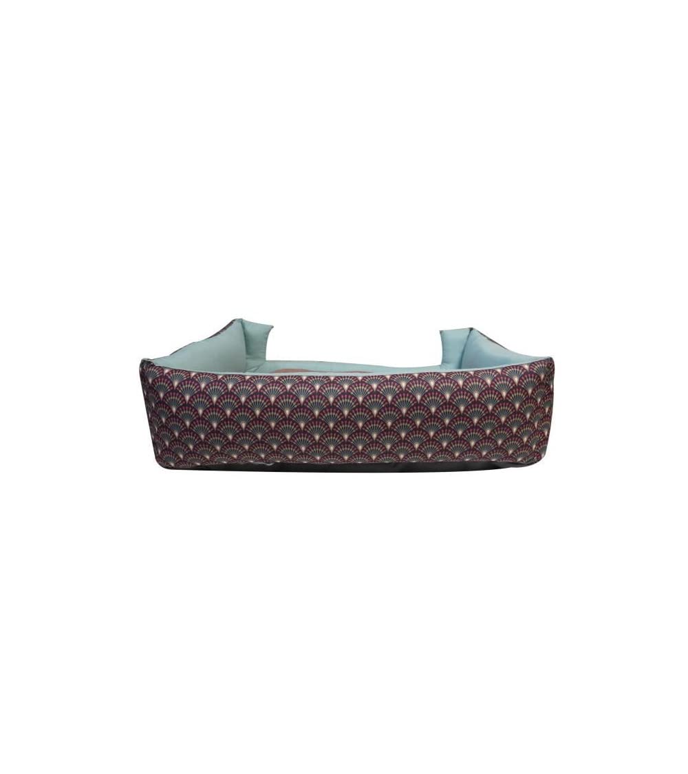 Aime - Cesta para Perro, colección Sweet Tropical, Cesta Mediana/Grande, cómoda, diseño étnico, Naturaleza, diámetro 70 cm