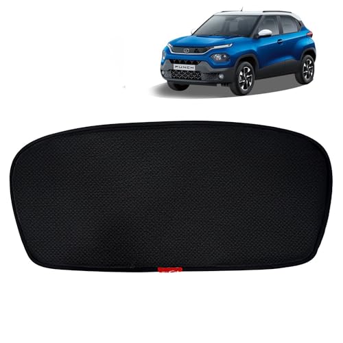 Image of KINGSWAY Accessories Non Magnetic Fix Type Car Sunshades Only Compatible with Tata Punch (Year 2021 to 2025 All Model), Rear Windshield Premium Car Dicky Sun Shade, Pack of 1 Pcs