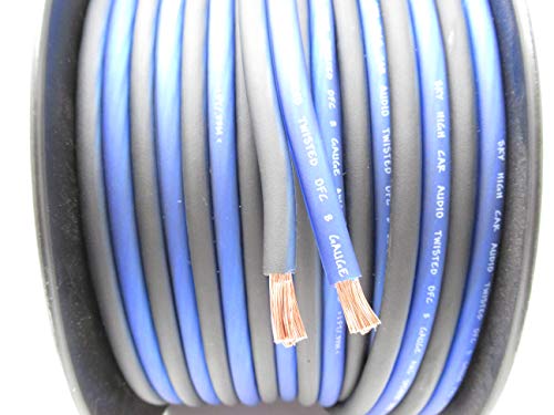 100' feet True 8 Gauge AWG CCA Speaker Wire Car Home Audio