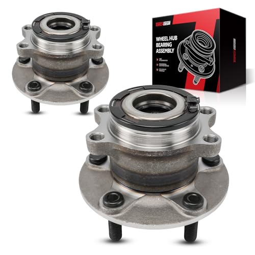 Torchbeam 512564 Rear Wheel Bearing & Hub Assembly Compatible with 2013-2020 Mitsubishi Outlander Sport, 2014-2020 Mitsubishi Outlander, 2018-2020 Mitsubishi Eclipse Cross, Outlander PHEV 5 Lugs 2pcs