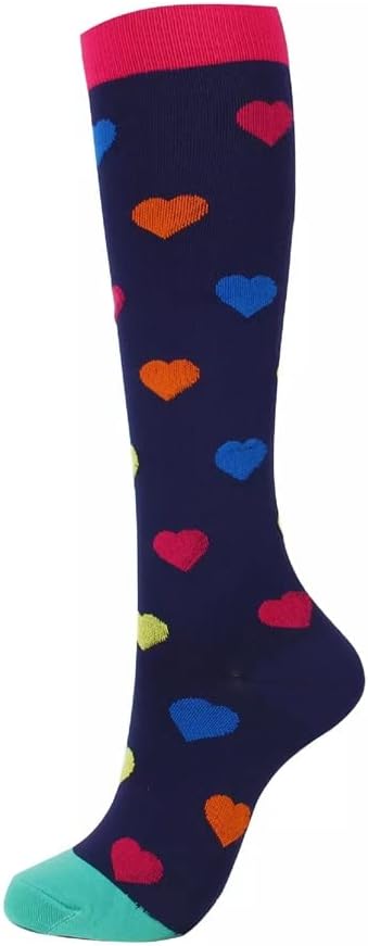 Compression Socks Men Women Varicose Veins Golf Tube Outdoor Sports Cycling Long Pressure Stockings