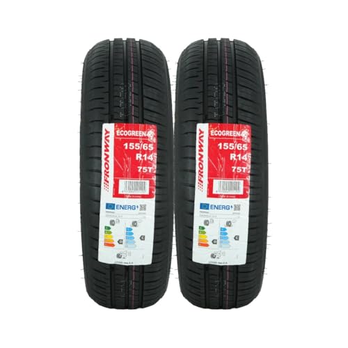 155/65R14 Fronway Ecogreen 75T Tyre - Fuel Efficient, Low Noise Car Tyre for City Driving - 1556514 (2)