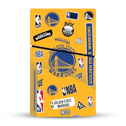 Autocollant NBA Golden State Warriors pour protéger la PS5 Slim