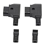 Kit de connecteur mâle D Tap : à utiliser pour les connexions de prise DIY, adapté aux batteries à montage en V ou V lock, aux batteries d'appareil photo reflex numérique et aux batteries à montage en or.