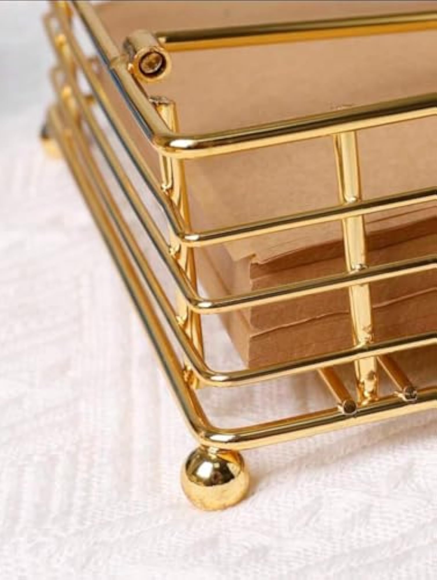Modern Square Shaped Napkin Holder for Dining Table