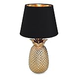 DEKO DELUXE: Egal ob als Schreibtischlampe im Arbeitszimmer, Nachttischleuchte bzw. Bettlampe im Schlafzimmer oder Hockerlampe im Wohnzimmer - die Dekoleuchte im Kolonialstil macht einiges her - auch ohne Licht!