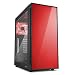 Produktbild Sharkoon AM5 Window PC-Gehäuse Rot
