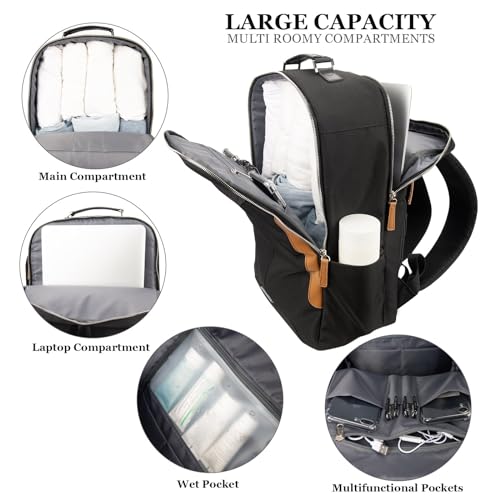 Hp hope Work Backpack for Women, 15.6 Inch Travel Laptop Backpack Water-resistant Business Backpack for Work, Commuter, Business, Travel2