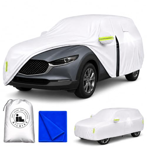 Image of Car Cover Waterproof All Weather Custom Fit for Mazda CX-30.