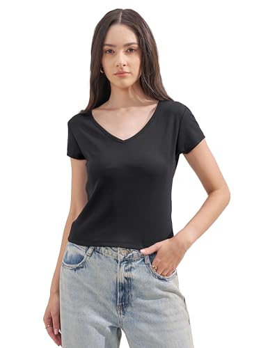 Image of Tokyo Talkies Women Tops for Woman Western|Regular Fit Western Women Tops|Comfortable Super Soft Casual Stylish All Day Top|Workwear Solid Tops