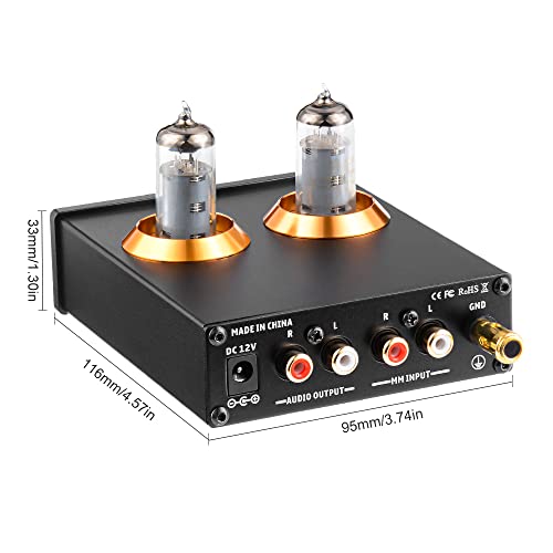 AIYIMA T3 Tube MM préamplificateur Phono préampli HiFi avec Gain préampli Audio stéréo pour Platine Vinyle Phono… - Les Beatles, Paul McCartney, John Lennon, RIngo Starr, George Harrison AIYIMA T3 Tube MM préamplificateur Phono préampli HiFi avec Gain préampli Audio stéréo pour Platine Vinyle Phono… – Image 3