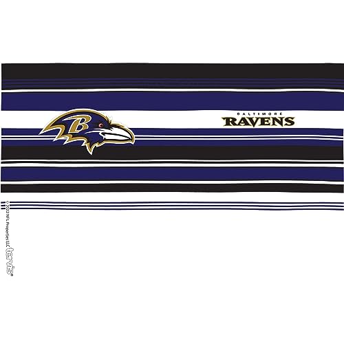 Tervis Classic Tritan 16oz Classic Tumbler, Set of 4 | NFL® Baltimore Ravens - Assorted | Made in America, BPA/PFAS Free, Keeps Drinks Hot or Cold by Tervis - Image 3