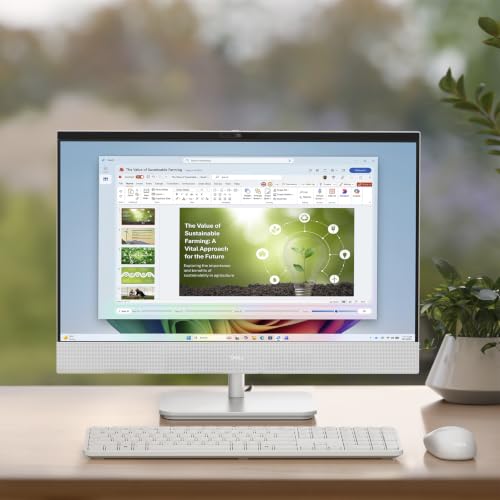 Image of Dell 24 Touchscreen All-in-One Desktop, Intel Ultra 7, 32GB RAM, 2TB SSD