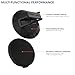 Rokform Magnetic Wireless Charger with Stand, Includes USB-C to USB-C Cable (Black)